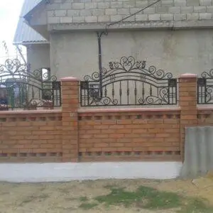 Кованый забор Арт. 19
